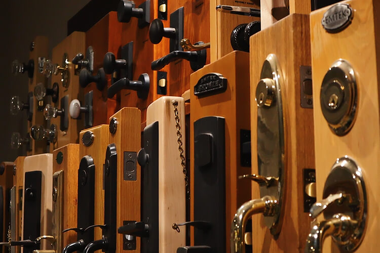 Door hardware and replacement parts for sale in Milwaukee