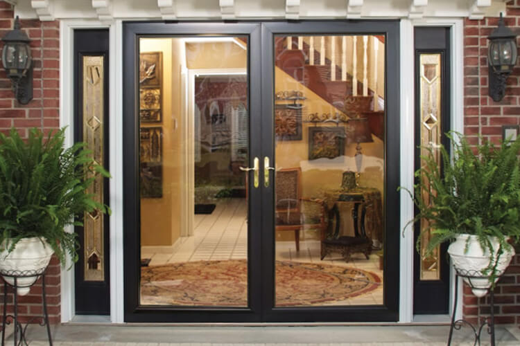 Interior Exterior Glass Doors in Milwaukee Lisbon Storm