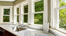Double-hung windows