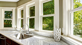 Double-hung windows